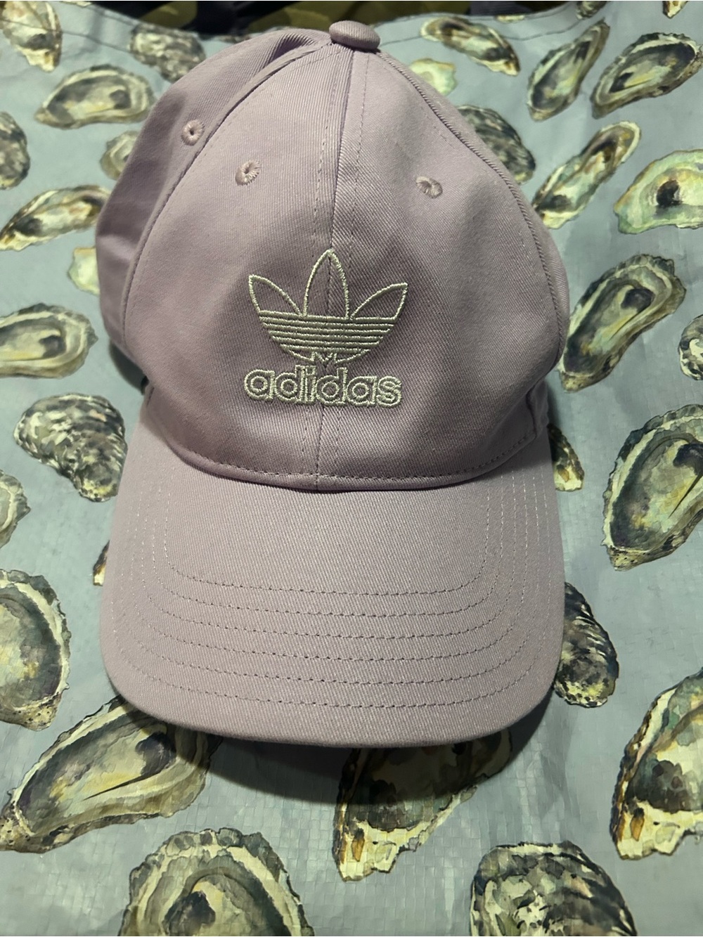 Adidas Women’s Lavender Trefoil Baseball Cap